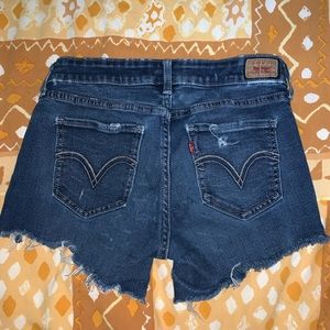 Levi 535 Denim Shorts